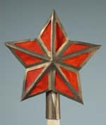 Russian New Year. Red Star, Metal and Fabric, post 1935