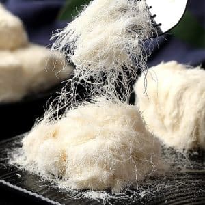 Turkish floss halva