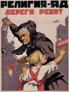 Soviet-era anti-religious propaganda