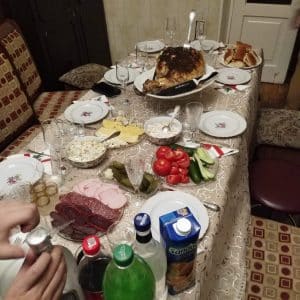 Our New Year's table