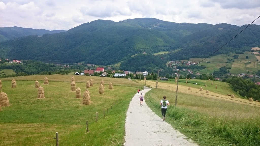 Hiking in Rytro, Poland