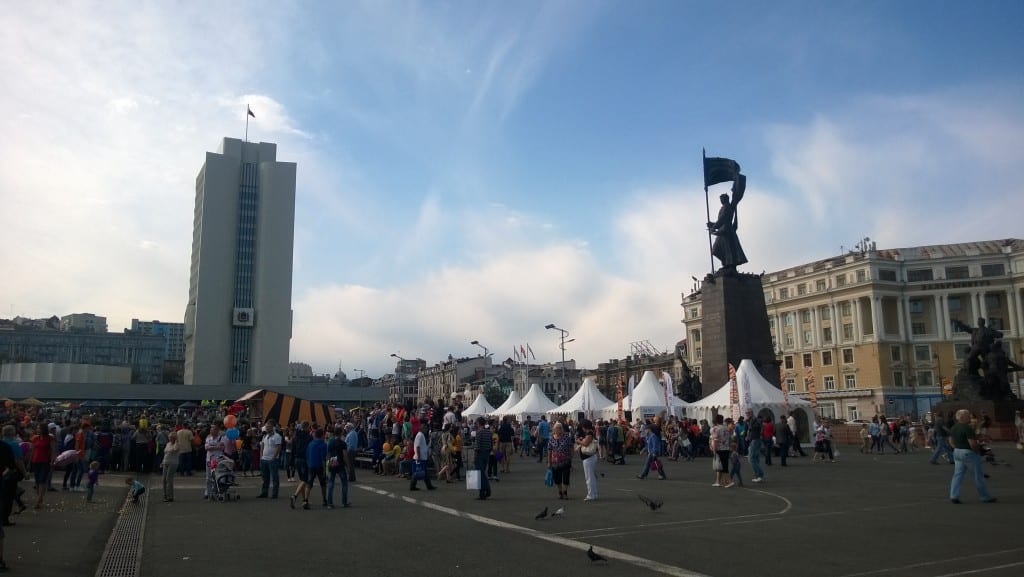 The tents housed various craft and food vendors as well as organizations raising money for the preservation of the tigers.