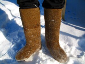 Russian vocabulary Cold Winter valenki felt boots