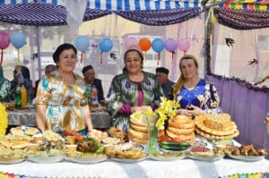 Nowruz food festival national dress