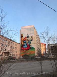 Sakha_housing_Yakutsk_apartment_mural2