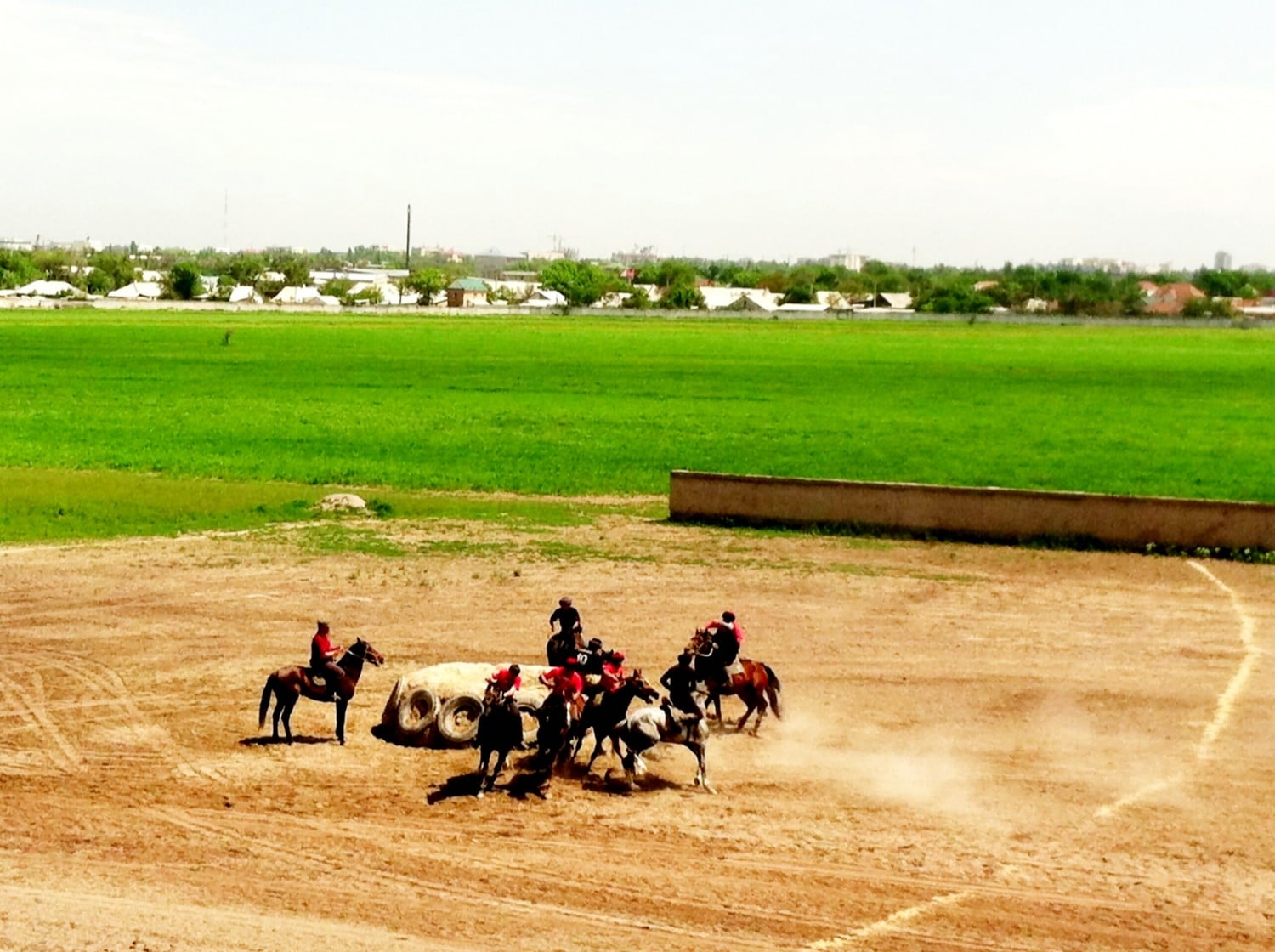 Game of kukburu in Bishkek