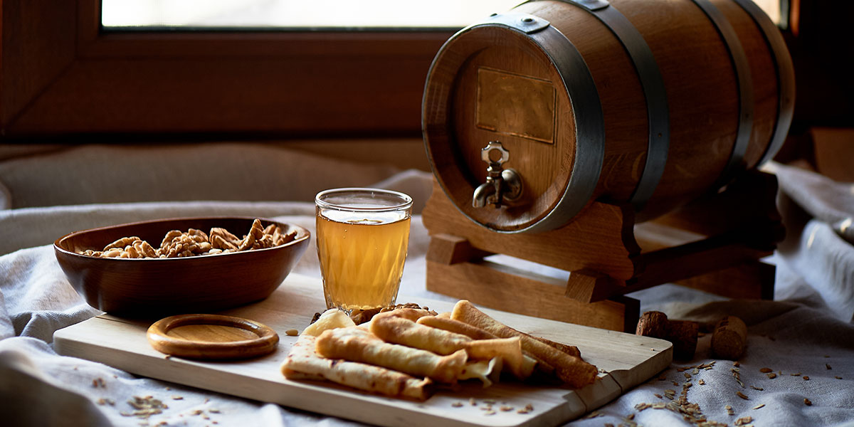 Medovukha Honey Drink Russia Maslenitsa