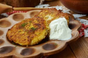 Draniki, Kartupeļu Pankūkas potato pancakes