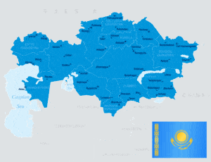 Kazakhstan culture Map