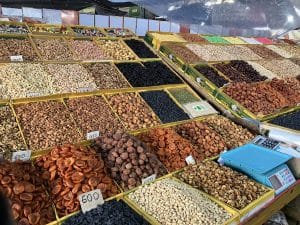 nuts and dried fruits kyrgyz food