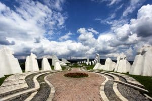 Kadinjaca memorial Uzice, Serbia
