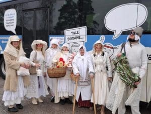 Costumes for St. Catherine's Day in Tallinn.