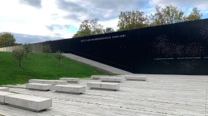 Memorial to the Victims of Communism as seen in September 2021.