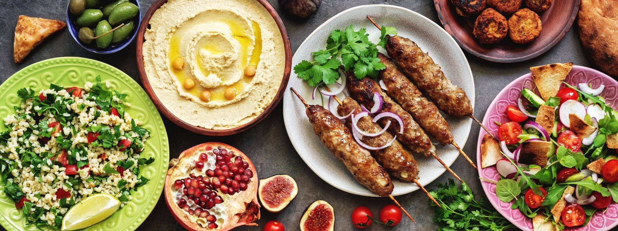 Turkish dishes cusine food