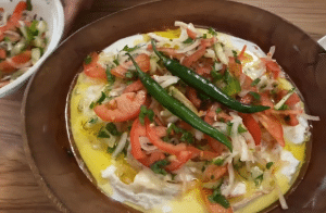 Qurutob Shakarob Tajik national food