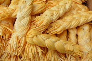 Estonian cuisine cheese braid Juustupatsid