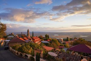 Sighnaghi, Georgia, population 1500, has seen its economy boom in recent years with wine tourism.